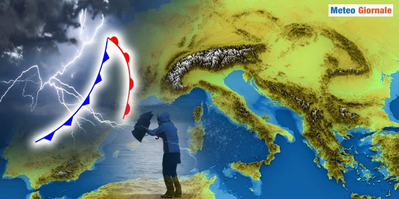 Prime insidie dal weekend, ne avremo sino a Natale con tanta pioggia e neve
