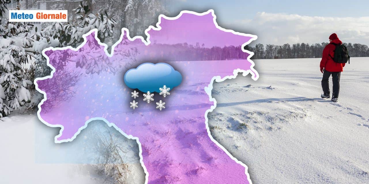 La Befana porta la neve in pianura su queste regioni