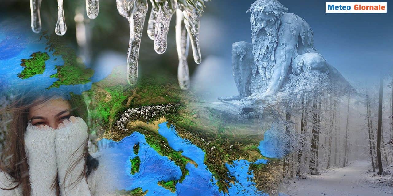 Italia, colpo di scena attorno a Natale: arriva il gelo con la neve