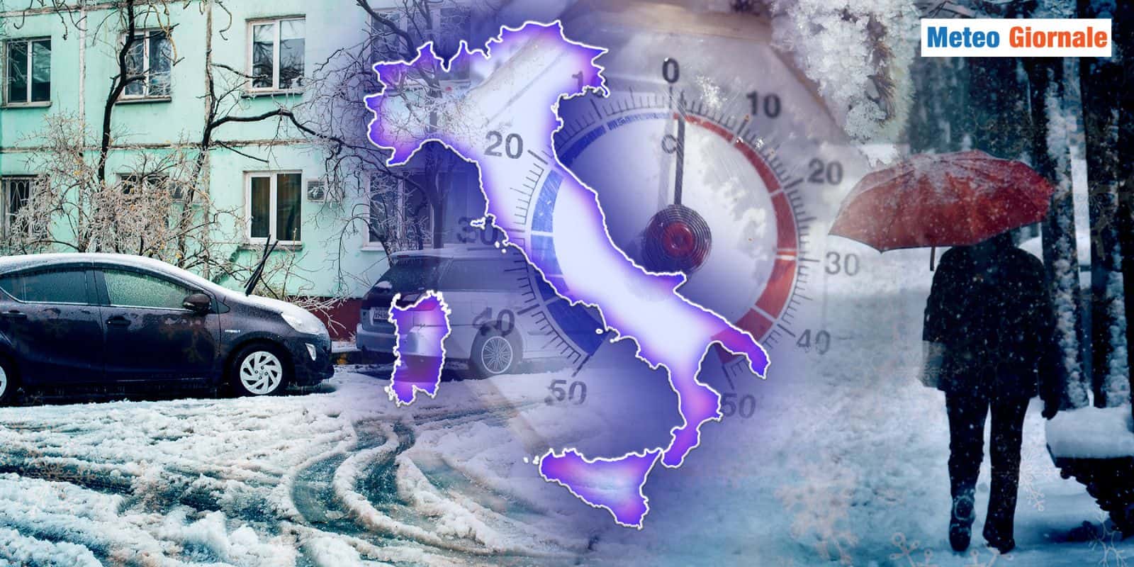 Gennaio più freddo della media: il trend mensile ECMWF è chiaro