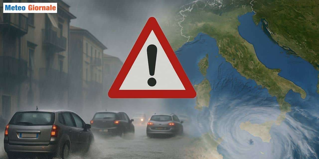 Meteo: vortici in serie sull’Italia con maltempo, ma nel weekend cambia