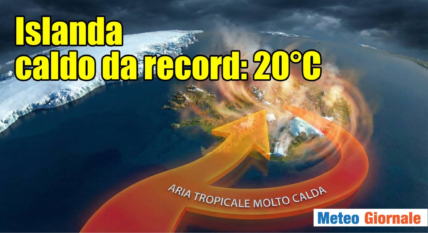 Islanda, Natale a 20 gradi: sgretolato un record storico
