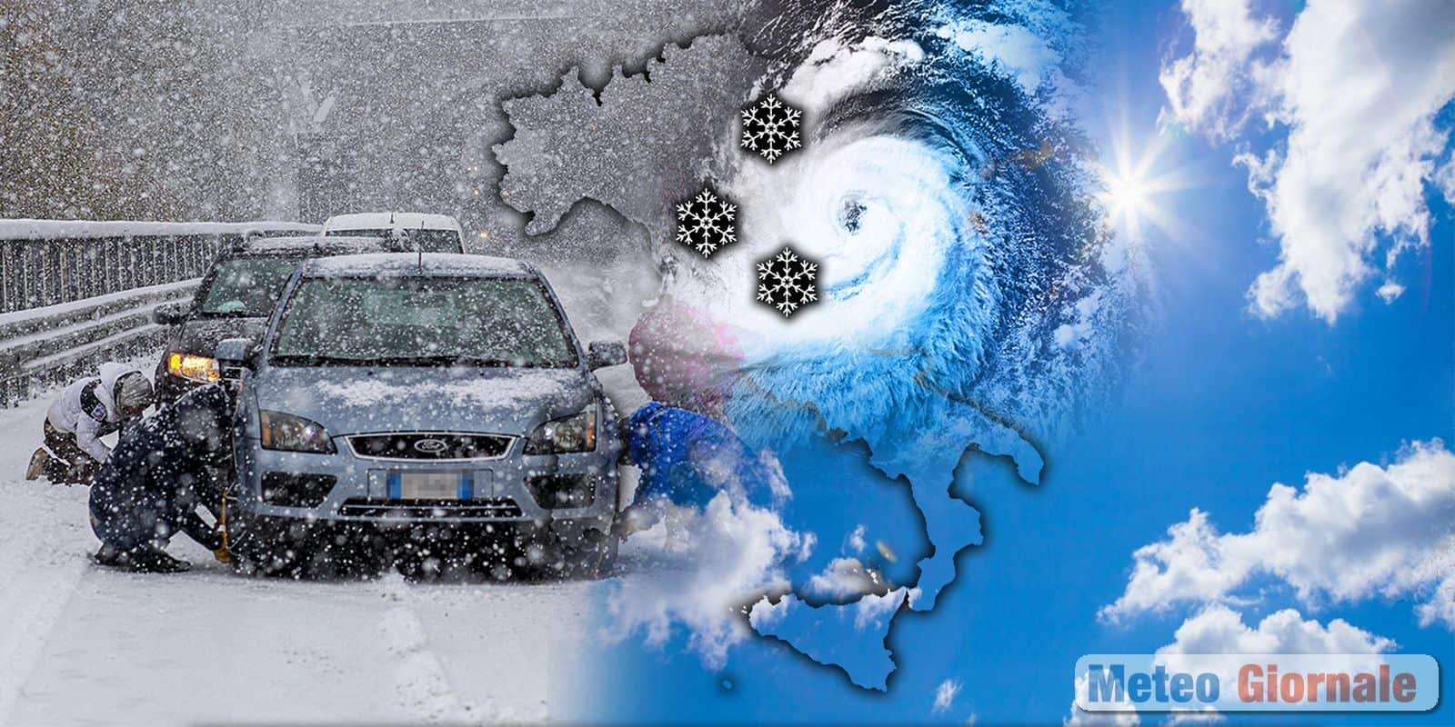 Meteo Natale qualcosa si muove e l’inverno osserva da vicino