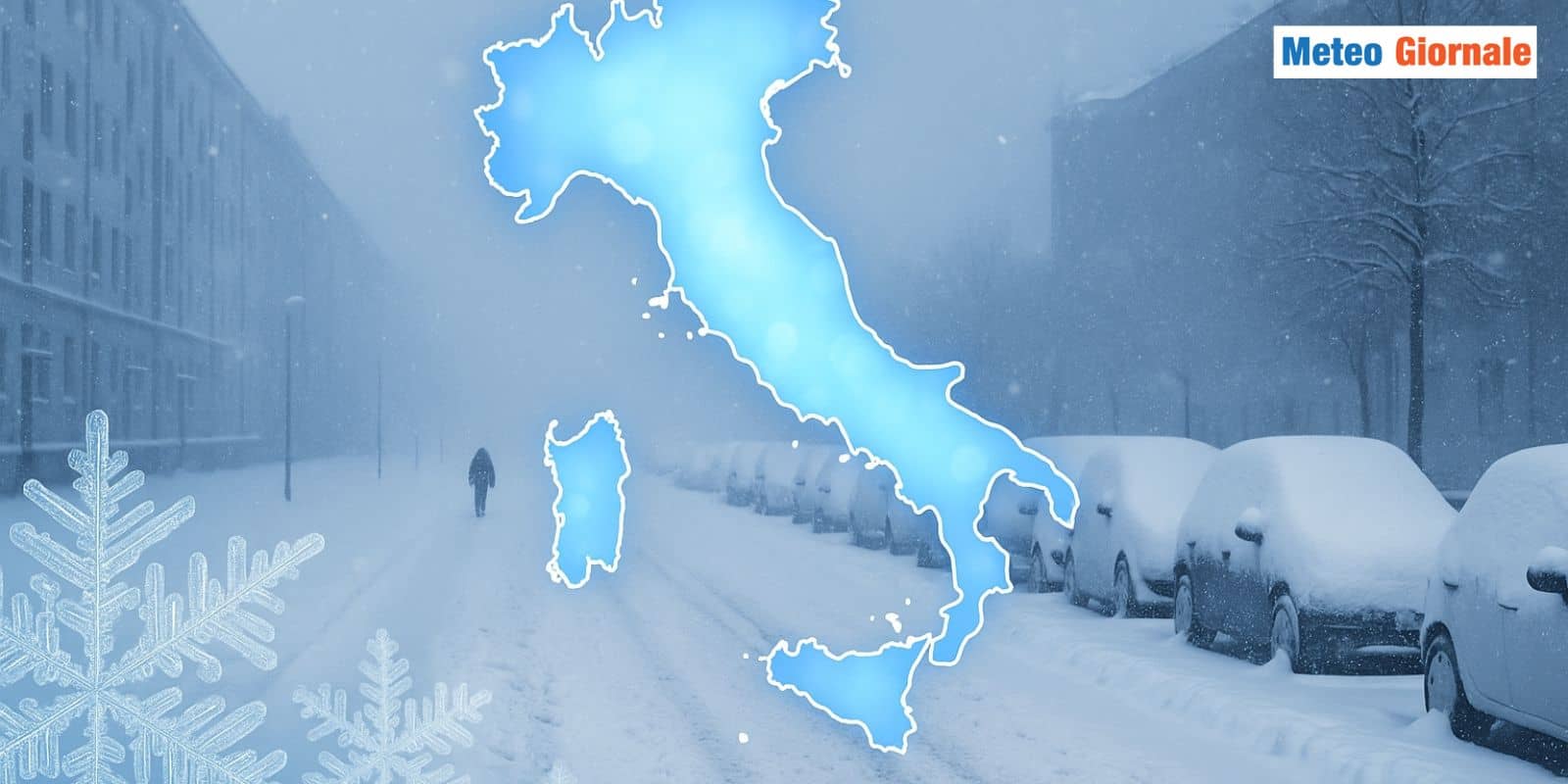 Italia tutta sotto la NEVE: uno scenario che potrebbe riscrivere l’INVERNO