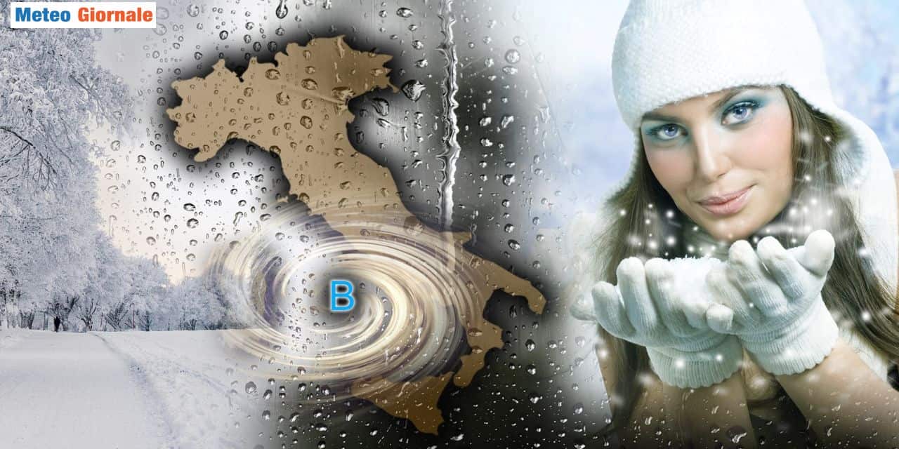 Nuova Settimana fra maltempo, pioggia e neve in arrivo anche per Natale