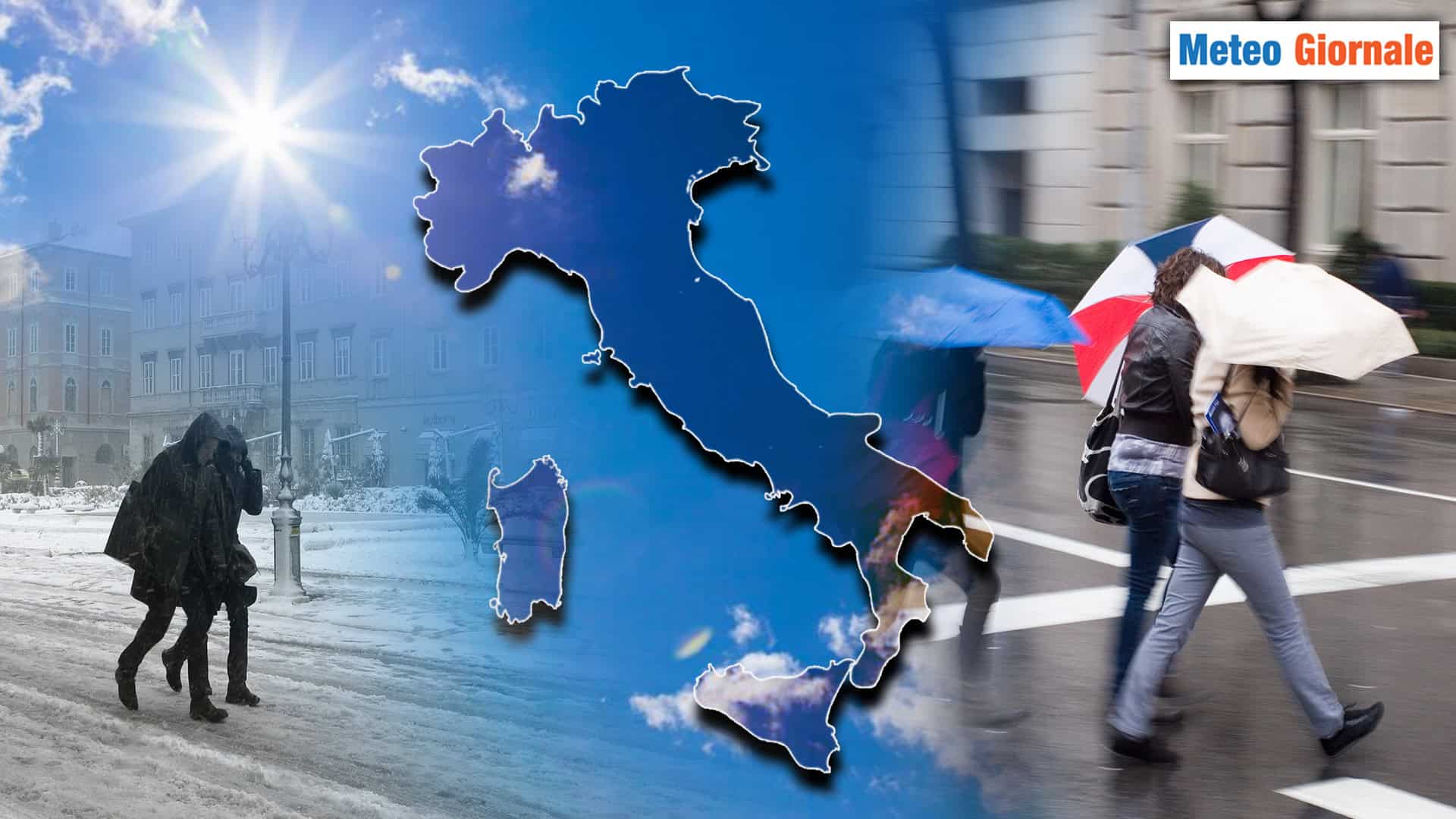 Maltempo in attenuazione, ma pioggia e neve sono dietro l’angolo