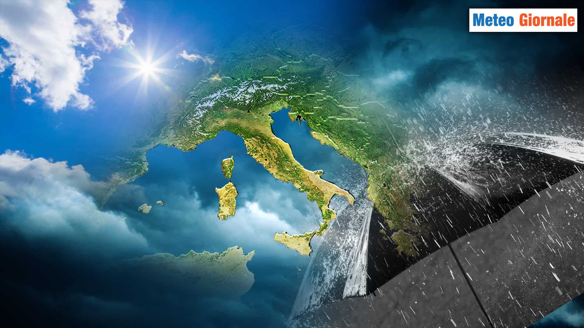 Weekend segnato dal maltempo: due perturbazioni in transito