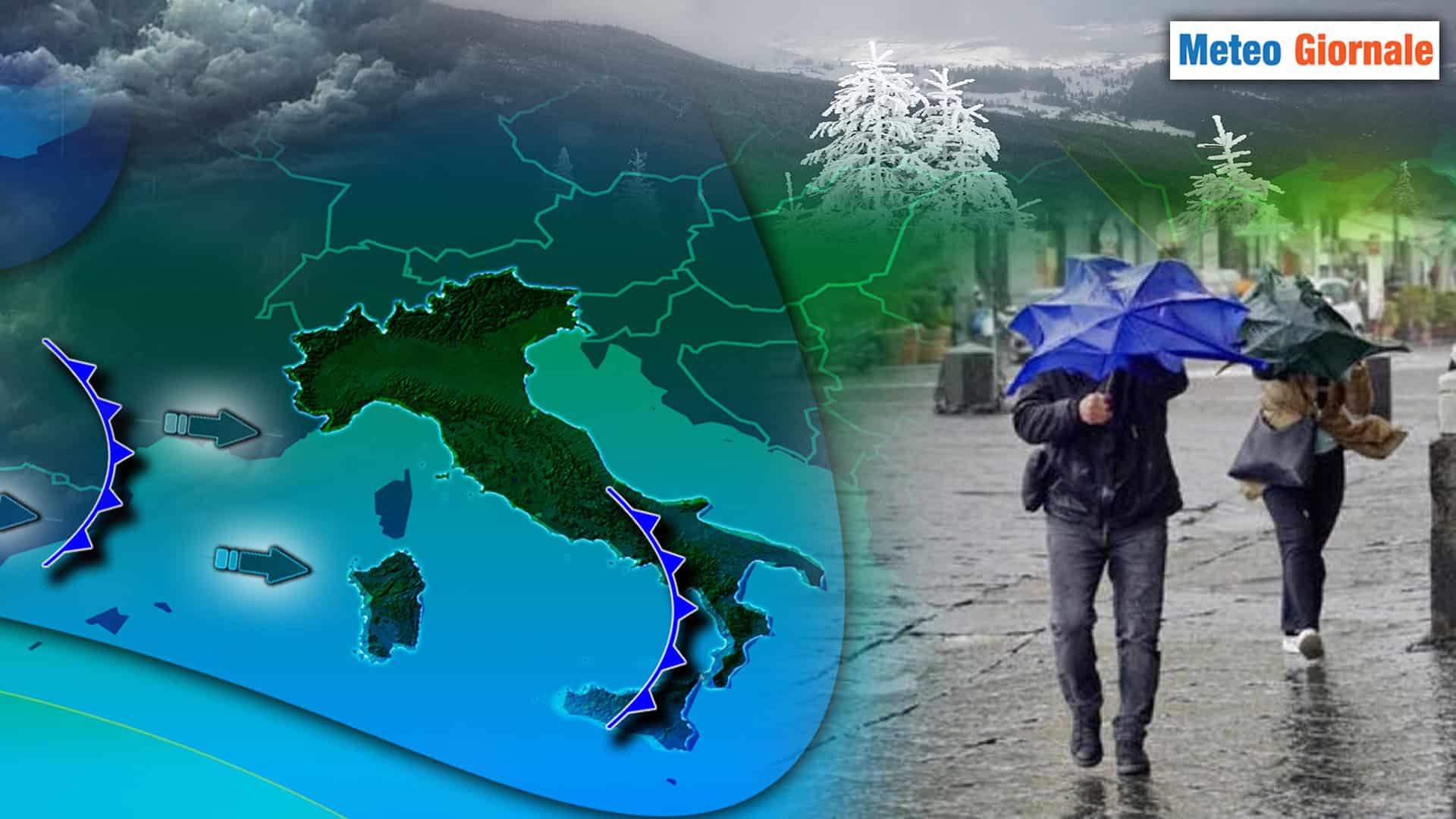 Meteo: Weekend minacciato da una nuova perturbazione