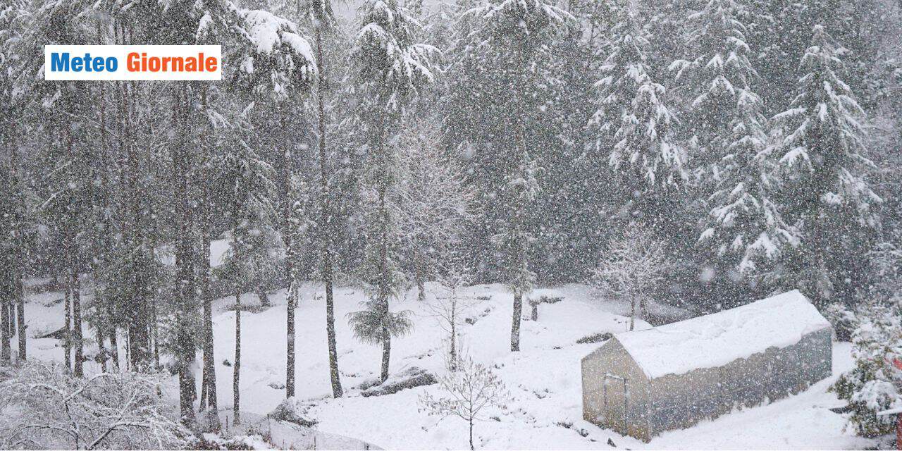 Meteo: queste aree faranno il PIENO DI NEVE nei prossimi giorni