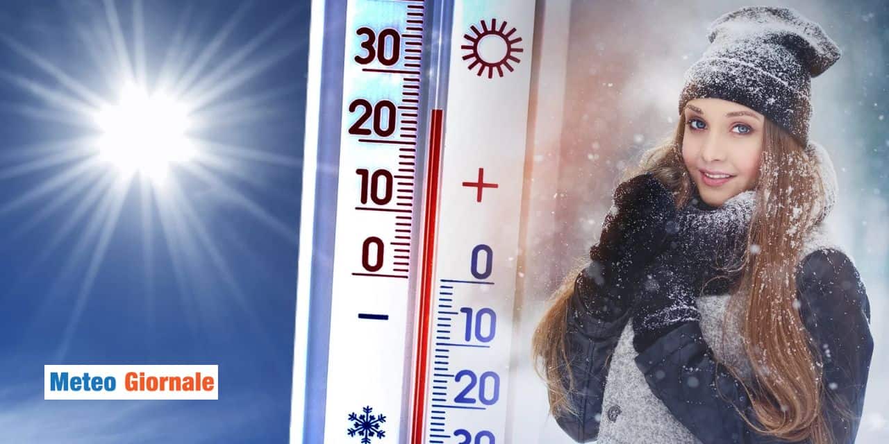 Meteo: FINE del FREDDO sull’Italia da Lunedì 12, ma la tregua sarà BREVE
