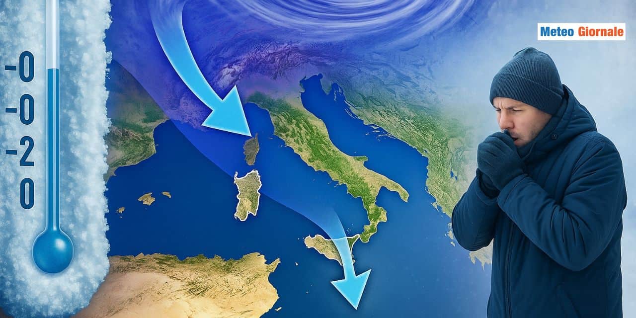 L’Atlantico si arrende al gelo da est, spunta la data per l’arrivo in Italia
