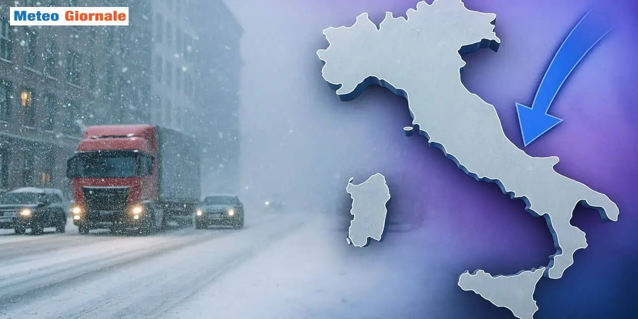 Arrivano freddo e neve