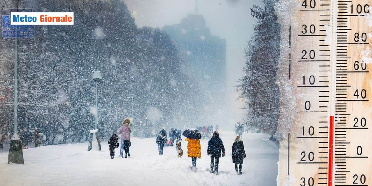 Epifania con freddo e neve in pianura, bianco anche a Firenze e Bologna per il centro meteo americano