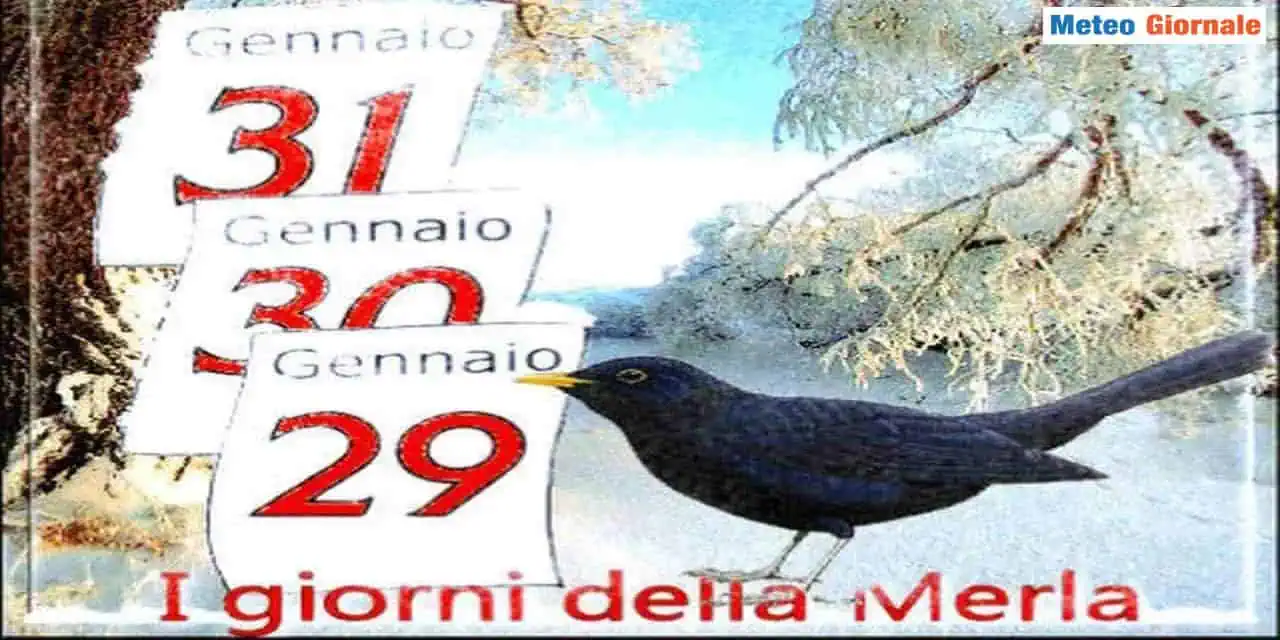Niente freddo eccessivo per fine Gennaio