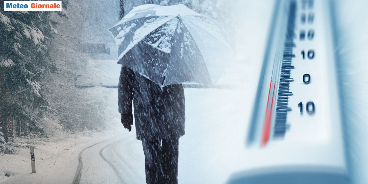 Ecco la neve per l'Epifania