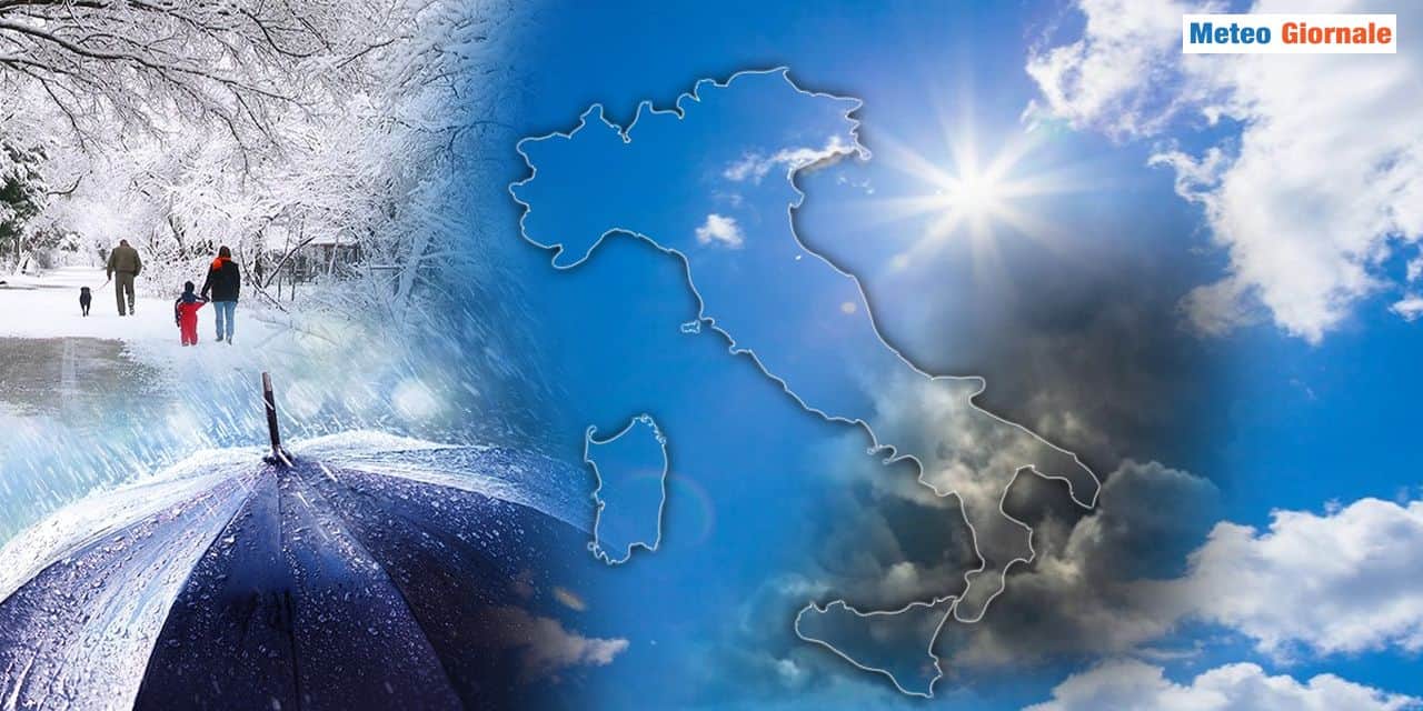 Weekend da brividi: tutto è cambiato, non solo neve ma anche nubifragi