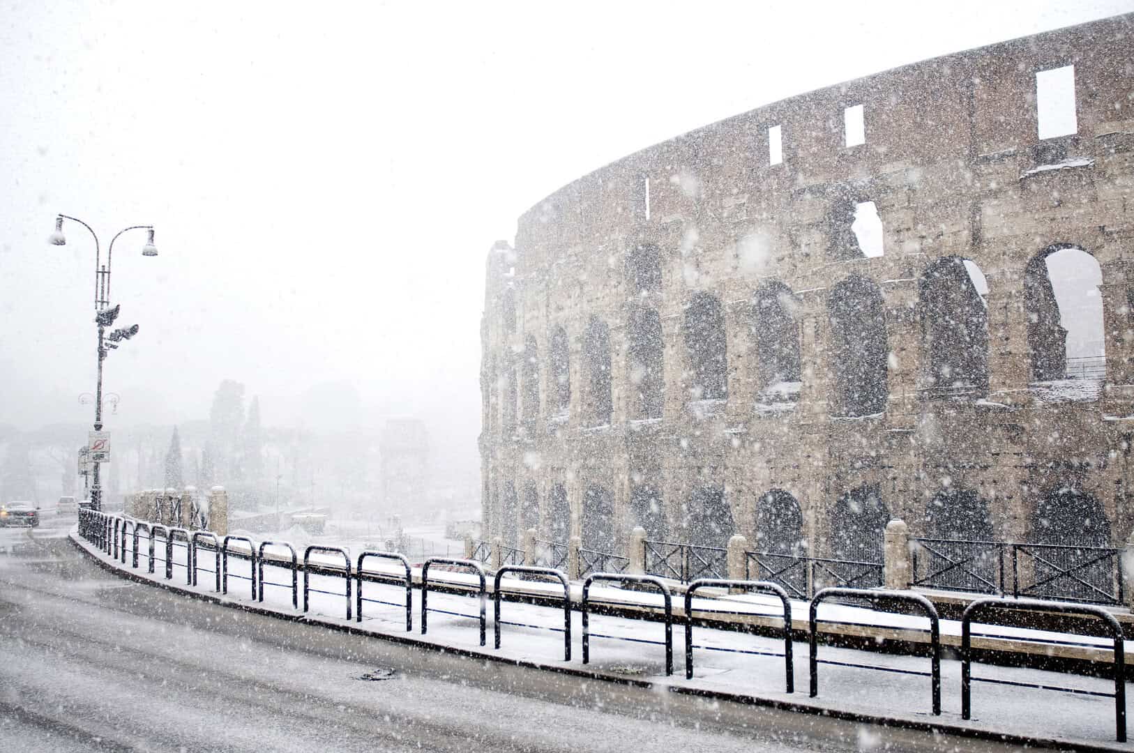 La neve a Roma. Iniziamo dal passato e vediamo il futuro