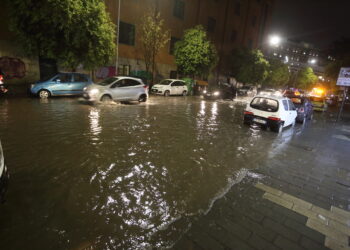 Piogge intense Lazio e Roma