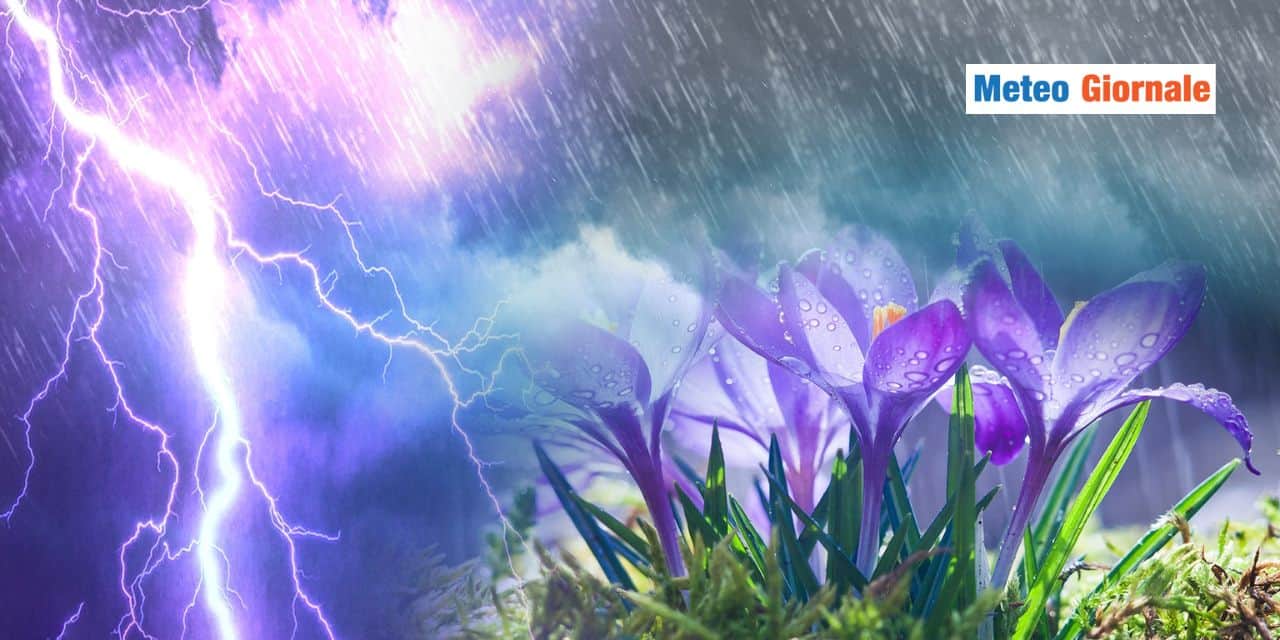 Marzo e Aprile dal meteo CAPRICCIOSO: rischio piogge intense in Italia