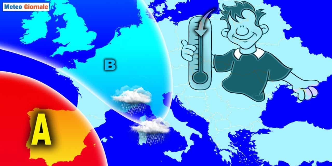 Non si ferma l’assalto delle perturbazioni, ma arriva il freddo ecco quando