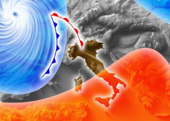 Una perturbazione proverà a scardinare l'anticiclone