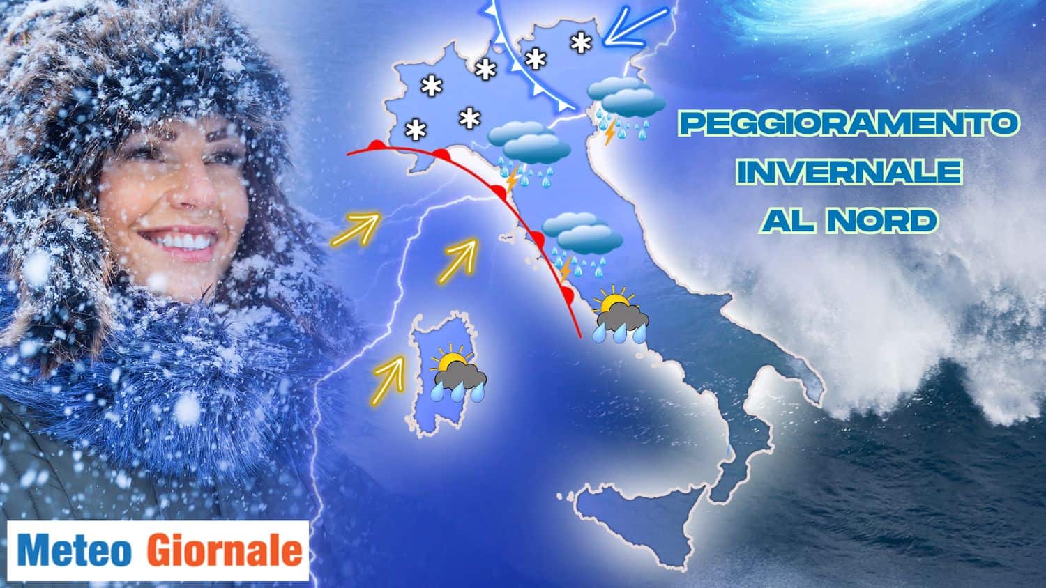 Ultimissime sulla imminente neve bassa al Nord: aree coinvolte con mappa e accumuli