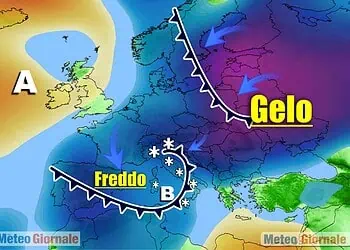 Meteo febbraio ribalta tutto: neve e freddo in arrivo