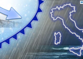 Perturbazioni in rotta sull'Italia