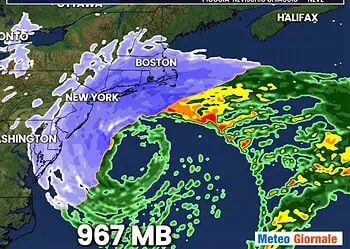 Blizzard storico sul Nordest USA: ciclone bomba tra New York e Boston, fino a 60 cm di neve e venti a 110 km/h