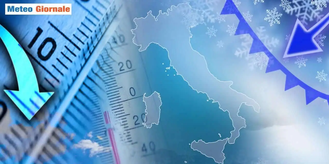 Fasi piรน fredde e temperature in calo