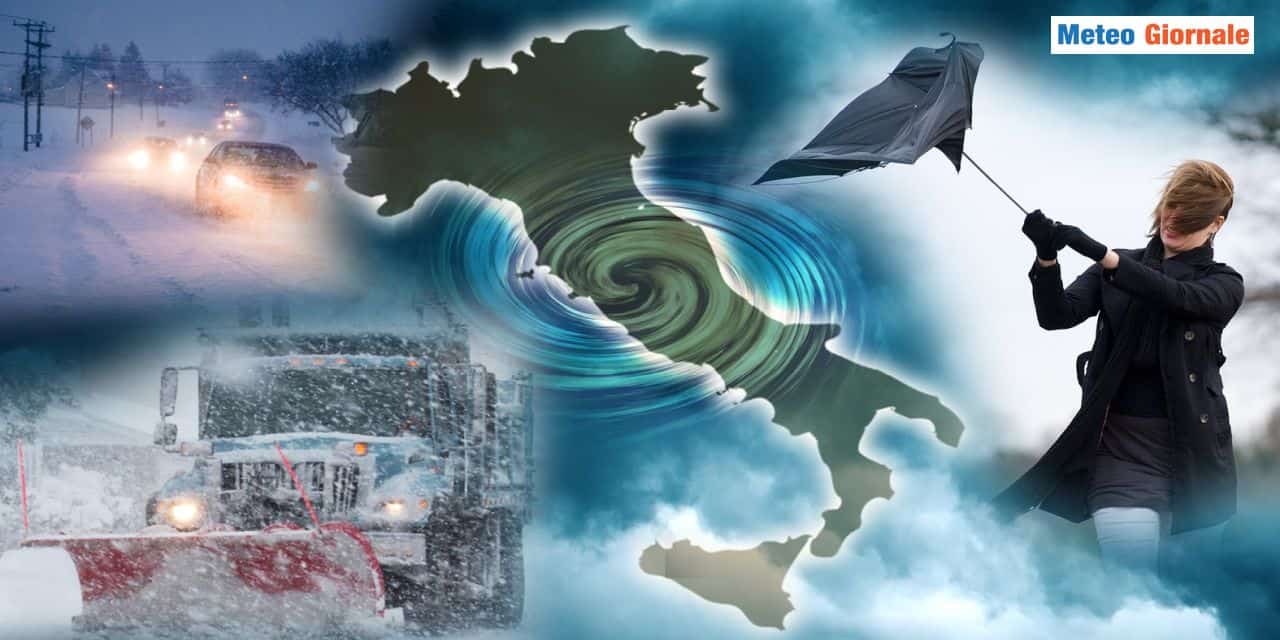 Perturbazioni a raffica con altro maltempo e burrasca in arrivo
