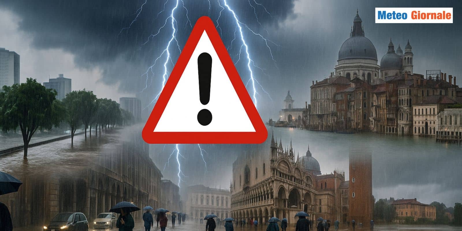 Serie infinita di PERTURBAZIONI: nessuna tregua, MALTEMPO che proseguirà a lungo