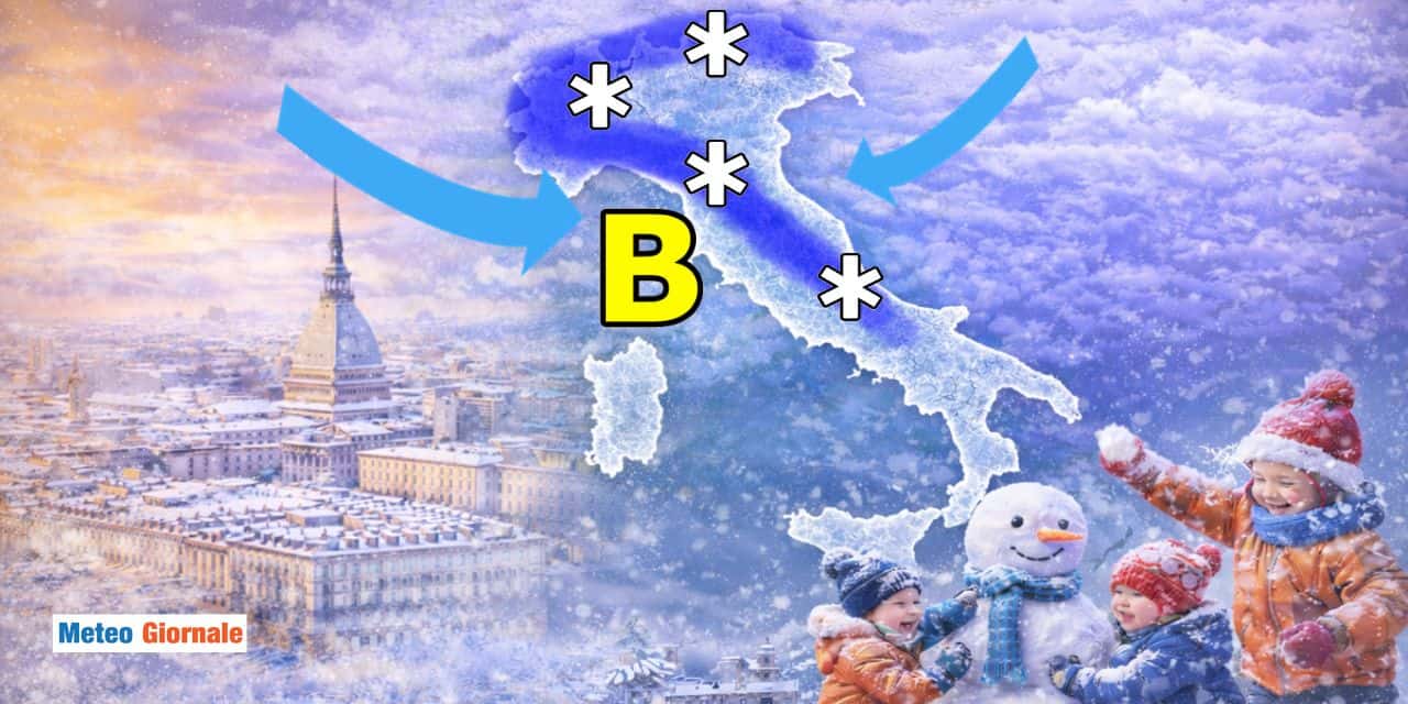 Ritorno della neve in pianura, alcune regioni nel mirino il 16 Febbraio