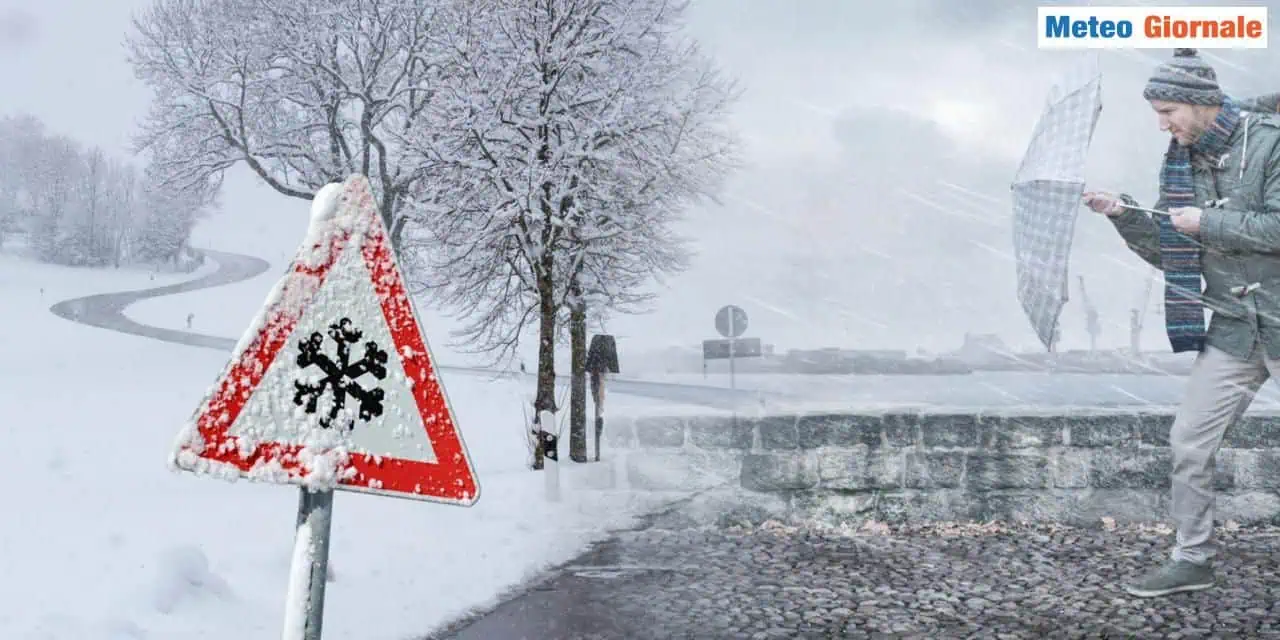 Maggiori chances per neve a bassa quota verso fine mese