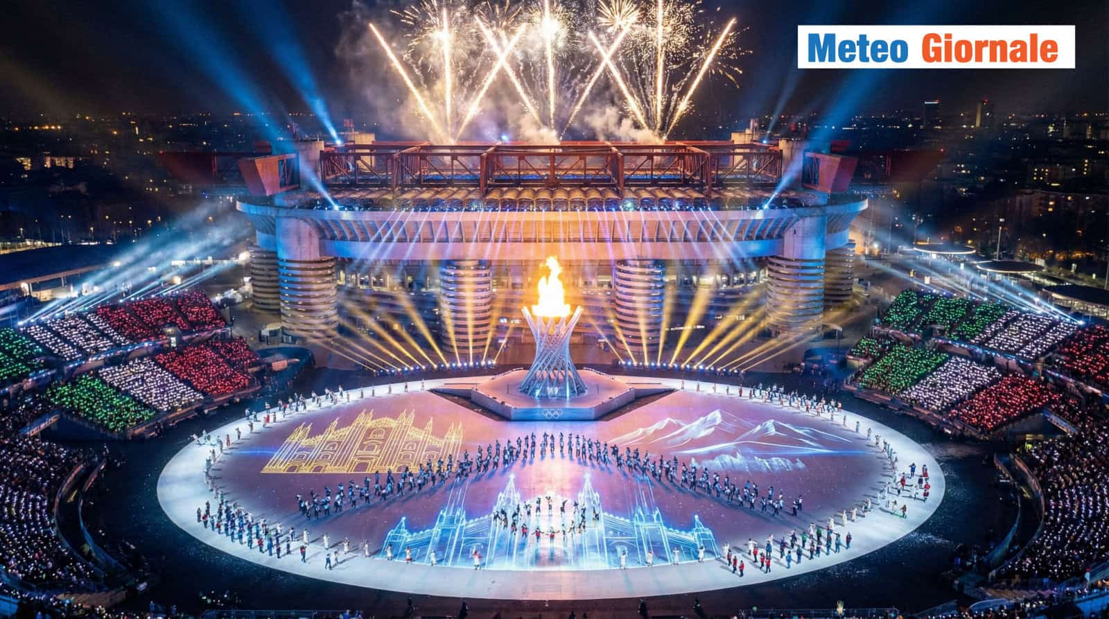 Olimpiadi: Cerimonia di apertura a Milano. Il meteo atteso nel dettaglio