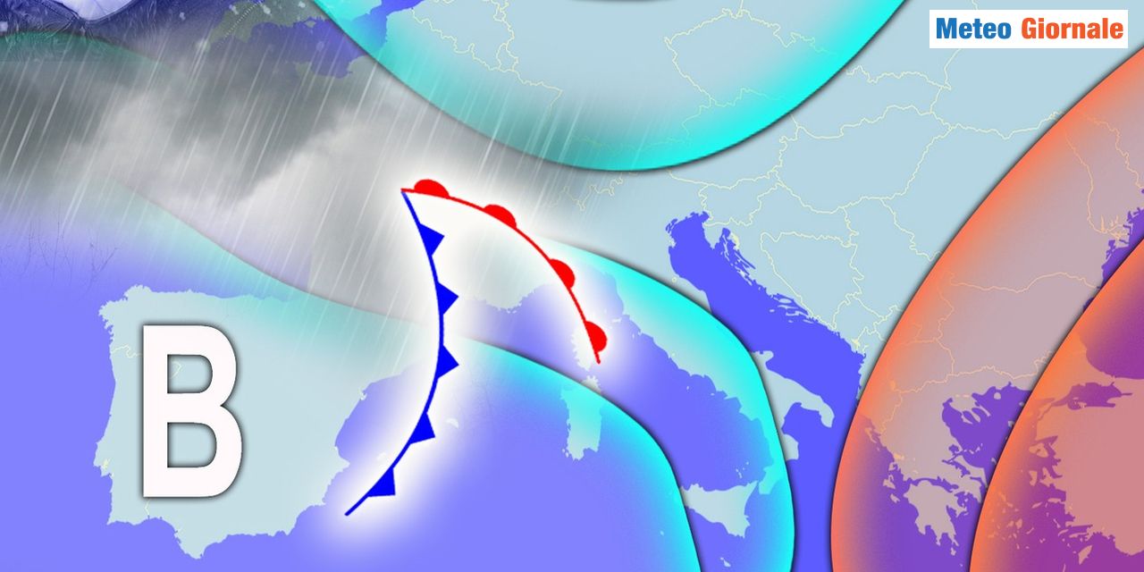Occhi puntati al Centro-Sud dove si concentreranno le maggiori piogge