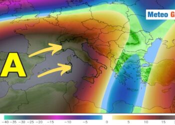 Verso il 20 si riaffaccia l'anticiclone