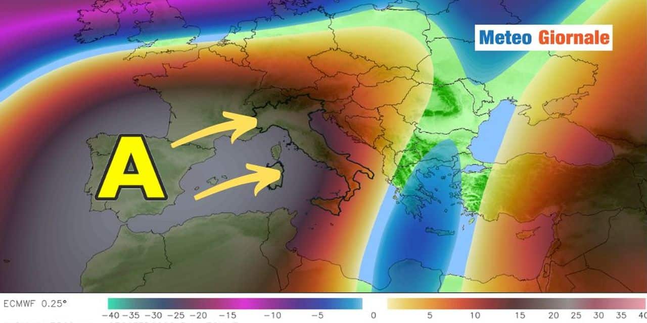 Torna l’Anticiclone dopo una lunghissima assenza, abbiamo la data certa