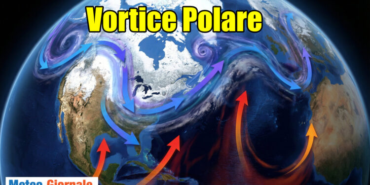 Vortice Polare aggressivo.