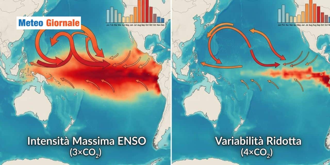 Aumento dei Gas Serra e stravolgimento di El Niño: il legame inaspettato di uno Studio
