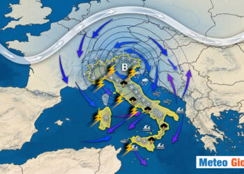 Brusco cambiamento meteo