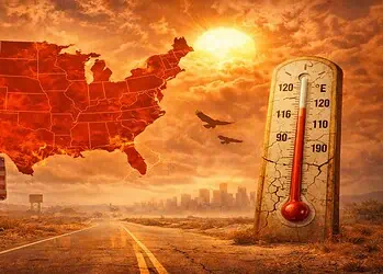 Stati Uniti, è caldo estremo da record, raggiunti i 44 gradi