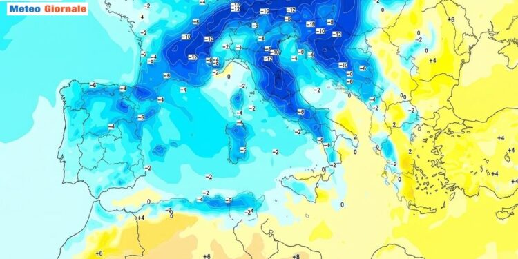Freddo tardivo pronto a travolgere l'Italia