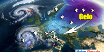 Gelo in espansione verso ovest