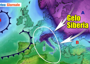 Il rischio del gelo in Europa e freddo Italia.