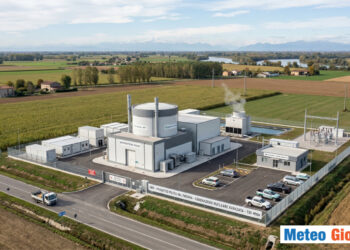 Ipotesi di impianto nucleare in Valle Padana.