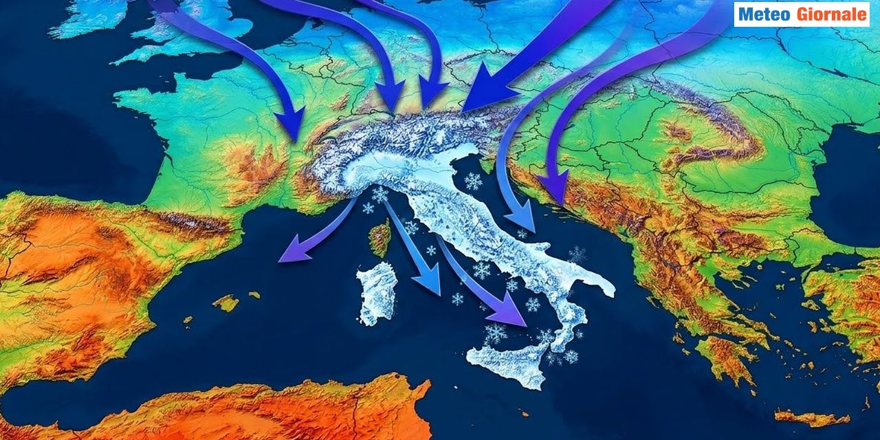 Il volto di marzo è cambiato riportando l'inverno