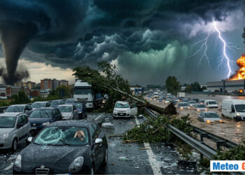 Meteo estremo sempre più frequente.