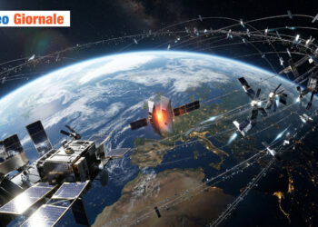 Satelliti in orbita terrestre.