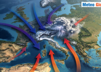 Strana evoluzione meteo.